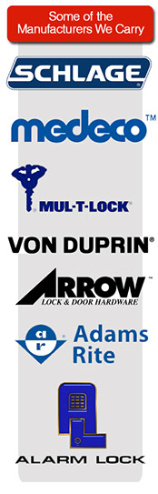 These are some oft the lock companies we have accounts with.